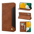 thumbnail image 1 of Mantto Case for Samsung Galaxy A54 5G, Vintage PU Leather Wallet Case RFID Blocking Card Slots Flip Kickstand Magnetic Closure Shockproof Folio Book Case Cover for Samsung Galaxy A54 5G,Brown, 1 of 11
