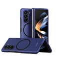 thumbnail image 1 of Mantto Case for Samsung Galaxy Z Fold 6, Magnetic Folding Cover Compatible with MagSafe Wireless Charging, Rugged PC Skin-Friendly Slim Lightweight Shockproof Case for Samsung Galaxy Z Fold 6, Blue, 1 of 8
