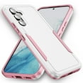 thumbnail image 1 of Mantto Case For Samsung S23 FE, Hybrid Premium PC Protection Drop-Tested Anti-Scratch Tough Rugged Heavy Duty Dual Layer Military Grade Shockproof Back Case For Samsung Galaxy S23 FE, White, 1 of 6