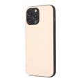 thumbnail image 1 of Mantto Case for iPhone 13 Pro , Slim Luxury PU Soft Flexible Bumper Non-Slip Grip Anti-Scratch Full Body Protective Cover Men Women for iPhone 13 Pro,Beige, 1 of 5
