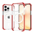 thumbnail image 1 of Mantto Case For iPhone 14 Pro Max Magnetic [Support Magsafe Charger] Wireless Anti-Scratch Shockproof Clear Four Corner Cushion Durable Anti-Dropping Full Body Protection Cover, Red, 1 of 4