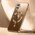 thumbnail image 1 of Mantto Case For iPhone 16 Plus Compatible with Magsafe, Plating Bumper [Strong Magnets] [Non Yellowing] [Military Drop Protection] Magnetic Clear Slim Thin Phone Cover For iPhone 16 Plus,
Titaniumgold, 1 of 10