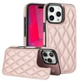 thumbnail image 1 of Mantto Case for iPhone 16 Pro Max Back Wallet Case, Card Slots Holder RFID Blocking Luxury PU Leather Shockproof Cover, Double Magnetic Buttons Kickstand Case for iPhone 16 Pro Max, Rosegold, 1 of 8