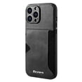 thumbnail image 1 of Mantto Compatible for iPhone 11 Pro Max Leather Case, Luxury PU Leather Shockproof Thin Fit Case with Card Slot Holder Cover, Soft Silicone Slim Lightweight Anti-Scratches Protective Case,Black, 1 of 4