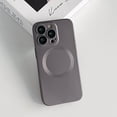 thumbnail image 1 of Mantto Compatible for iPhone 13 Pro Max Magnetic Case Cover, Soft Silicone Wireless Charging MagSafe Military Grade Drop Protection Shockproof Case with Lens Protectors Dustproof Cover,Gray, 1 of 9