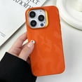 thumbnail image 1 of Mantto Compatible with iPhone 14 Pro Magnetic Case, Camouflage Pattern PU Leather Case with Microfiber Lining for Men Women [Compatible with MagSafe] Shockproof Slim Phone Case,Orange, 1 of 6