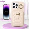 thumbnail image 1 of Mantto Crossbody Wallet Case for iPhone 13 Pro Max with Lanyard + Wrist Hand Strap, Premium PU Leather Ring Holder Kickstand Card Slots Shockproof Non-Slip Cover for iPhone 13 Pro Max,Beige, 1 of 9