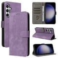 thumbnail image 1 of Mantto Flip Wallet Case for Samsung Galaxy A16 5G with RFID Blocking Credit Card Slots Holder,Magnetic Closure PU Leather Folio Kickstand with Hand Strap Shockproof Phone Cover,Purple, 1 of 10
