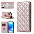 thumbnail image 1 of Mantto Flip Wallet Case for iPhone 13 Pro,Compatible with MagSafe Charging,Cover with RFID Blocking Card Holder,Fashion PU Leather Magnetic Closure Folio Flip Stand Shockproof Phone Case,Rosegold, 1 of 10