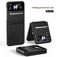 thumbnail image 1 of Mantto Folding Case for Samsung Galaxy Z Flip 3, Elegance Slim Profile Rugged Skin-Friendly Shockproof Case with Semi-Automatically Soft Hinge Protection Cover for Samsung Galaxy Z Flip 3,Black, 1 of 9