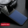 thumbnail image 1 of Mantto for Galaxy S23 Ultra Case Hybrid Stylish Classic Shell Back Luxury Premium Leather Shockproof+Glass Glossy Protection Soft TPU Bumper Case For Samsung Galaxy S23 Ultra 6.8 inches-Blue, 1 of 12