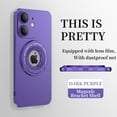 thumbnail image 1 of Mantto Magnetic Case for iPhone 11 with Invisible Kickstand [Compatible with MagSafe Charging],Drop Protection Magnetic Car Mount Camera Lens Protection Logo View Slim Phone Case,Darkpurple, 1 of 10