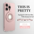 thumbnail image 1 of Mantto Magnetic Case for iPhone 11 Pro Max with Invisible Kickstand [Compatible with MagSafe Charging],Drop Protection Magnetic Car Mount Camera Lens Protection Logo View Slim Phone Case,Pink, 1 of 10