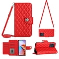 thumbnail image 1 of Mantto for Moto Edge Plus 2023 Case RFID Blocking Wallet Card Holder Leather PU Flip Cover Lanyard Crossbody Strap Women Girl Magnetic Clasp Kickstand for Motorola Moto Edge Plus 2023, Red, 1 of 8