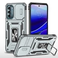 thumbnail image 1 of Mantto for Motorola Moto G Stylus 5G (2022) Case with Kickstand, [Military Grade] Built-in 360° Rotate Ring Kickstand Magnetic Protection Cover Case for Moto G Stylus 5G 6.8 inch, Gray, 1 of 7