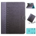 thumbnail image 1 of Mantto Multicolor Tablet Case Compatible with 9-10.1 inch Tablet Case,Folio PU Leather  With kickstand Shockproof for Table Case 9-10.1 inch,Gray, 1 of 6