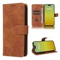 thumbnail image 1 of Mantto for OnePlus Ace 3 5G / 12R Case, Classic PU Leather Magnetic Shockproof Protective Stand Flip Wallet Case Cover with Card Holder for OnePlus Ace 3 5G / 12R Phone Case,Brown, 1 of 5