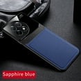thumbnail image 1 of Mantto for Oneplus 11 Case Hybrid Stylish Classic Shell Back Luxury Premium Leather Shockproof+Glass Glossy Protection Soft TPU Bumper Case For Oneplus 11 5G (6.7 inches 2023)-Blue, 1 of 12