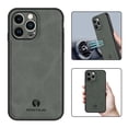 thumbnail image 1 of Mantto PU Leather Case for iPhone 13 Pro Max,Retro Premium Luxury Slim Soft Non-Slip Grip Flexible Bumper Shockproof Full Body Protective Cover Phone Cases For iPhone 13 Pro Max, Gray, 1 of 8