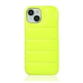 thumbnail image 1 of Mantto Puffer Phone Case for iPhone 14 Pro Max, Laser Glossy Down Jacket Touch Trendy Puffer Case for iPhone 14 Pro Max, Shockproof Scratch Resistant Slim Case for Women Men, Green, 1 of 9