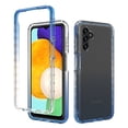 thumbnail image 1 of Mantto Samsung A14 5G Case 5G, Full Body Clear Protection Case - Shock Proof edges Slim Hybrid Back Silicone Rubber TPU Bumper Gradient Phone Case for Samsung Galaxy A14 5G - Blue, 1 of 5