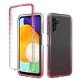 thumbnail image 1 of Mantto Samsung A14 5G Case 5G, Full Body Clear Protection Case - Shock Proof edges Slim Hybrid Back Silicone Rubber TPU Bumper Gradient Phone Case for Samsung Galaxy A14 5G - Red, 1 of 5