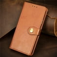 thumbnail image 1 of Mantto for Samsung A32 Wallet Case 5G with Card Holder Slots, Premium PU Leather Magnetic Flip Cover with Kickstand, Shockproof TPU Interior Case Compatible with Samsung Galaxy A32 5G, Brown, 1 of 9