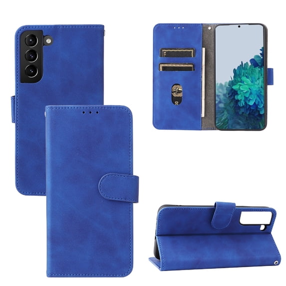 Mantto for Samsung Galaxy A14 5G Case, Classic PU Leather Magnetic Shockproof Protective Stand Flip Wallet Case Cover with Card Holder for Samsung Galaxy A14 5G Phone Case,Blue