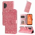 thumbnail image 1 of Mantto for Samsung Galaxy A32 5G Wallet Case, [Flower Embossed] Premium PU Leather Wallet Flip Protective Phone Case Cover with Card Slots and Stand for Samsung Galaxy A32 5G,Rosegold, 1 of 8
