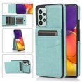 thumbnail image 1 of Mantto For Samsung Galaxy A53 Case 5G, Durable Shockproof Wallet Card Slots Case with Card Holder Pocket Back,PU Leather Kickstand Back Flip Cover For Samsung Galaxy A53 5G - Mint, 1 of 7