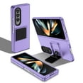 thumbnail image 1 of Mantto for Samsung Galaxy Z Fold 4 5G, Folding Bracket Kickstand Military Grade Drop Protection,Skin-Friendly PC Back, Anti-Scratch Anti-Fingerprint case For Samsung Galaxy Z Fold 4 5G, Purple, 1 of 14
