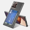 thumbnail image 1 of Mantto for Samsung Note 20 Case Transparent Protective Card Slot Case, Slim Fit Rubber Silicone Soft TPU Wallet Case Shock-Absorbing Rugged Shockproof Case for Samsung Galaxy Note 20, Clear, 1 of 9