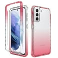 thumbnail image 1 of Mantto Samsung S23 FE Case, Full Body Clear Protection Case PC Bumper & Rubber TPU Front & Back 360 Full CoverGradient Bumper Frame Rubber Phone Case for Samsung Galaxy S23 FE - Red, 1 of 8