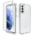 thumbnail image 1 of Mantto Samsung S23 FE Case, Full Body Clear Protection Case PC Bumper & Rubber TPU Front & Back 360 Full CoverGradient Bumper Frame Rubber Phone Case for Samsung Galaxy S23 FE - Clear, 1 of 8