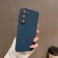 thumbnail image 1 of Mantto Slim Case for Samsung Galaxy S22 Plus, Plain PC Skin-Feel Phone Case with Lens Protector, Shockproof Anti-Scratches Non-Yellowing Protection Cover for Samsung Galaxy S22 Plus - Navyblue, 1 of 7