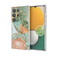 thumbnail image 1 of Mantto Slim Case for Samsung Galaxy S24 Ultra, Fashion Marble Pattern Phone Case for Women Girls, Hybrid Shockproof Full Body Protection Lightweight Cover for Samsung Galaxy S24 Ultra, Green Marble, 1 of 7