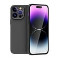 thumbnail image 1 of Mantto Slim Case for iPhone 16 Pro, Liquid Silicone Phone Case for iPhone 16 Pro, Shockproof Soft Anti-Scratches Microfiber Lining Full Body Protection Case, Black, 1 of 11