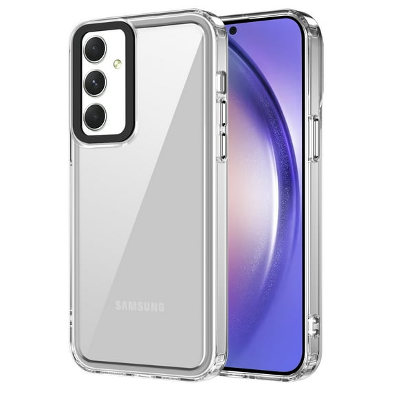 Mantto Slim Crystal Clear Case for Samsung Galaxy A16 5G, Anti-yellowing Transparent Shockproof Lightweight Support Wireless Charging Ultra-Thin Phone Case for Samsung Galaxy A16 5G,Clear