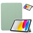 thumbnail image 1 of Mantto Smart Case for iPad 10.9-inch 2022, Soft TPU Frosted Back Cover Slim Shell Protective Case with Stand Auto Sleep/Wake Case for Apple iPad 10th Generation 10.9" 2022, Matchagreen, 1 of 8