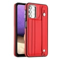 thumbnail image 1 of Mantto Wallet Case Compatible with Samsung Galaxy A32 5G, for Women Men, with Card Holder Slots, Shockproof Premium PU Leather Wristband Kickstand Back Phone Case for Samsung Galaxy A32 5G,Red, 1 of 6