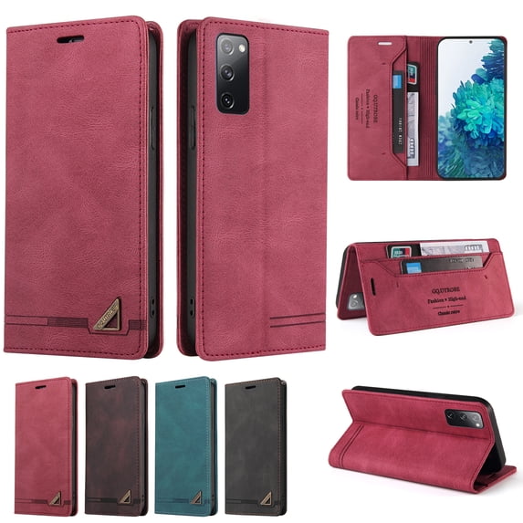 Mantto Wallet Case Cover for Samsung Galaxy S20 FE 6.5", RFID Blocking Folding Kickstand Drop Protective Shockproof Cards Slots Holder Flip Case Shell for Samsung Galaxy S20 Fan Edition/ S20 Lite