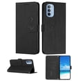 thumbnail image 1 of Mantto Wallet Case for Motorola Moto G51 5G 6.8 inch,with Card Slots Detachable Wrist Strap,PU Leather Magnetic Closure Flip Stand Phone Case Cover,Black, 1 of 10