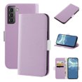 thumbnail image 1 of Mantto Wallet Case for Samsung Galaxy S21 FE 5G 6.4 inch,Premium PU Leather Slim Fit Magnetic Flip Kickstand Card Slots Protective Case,Purple, 1 of 10
