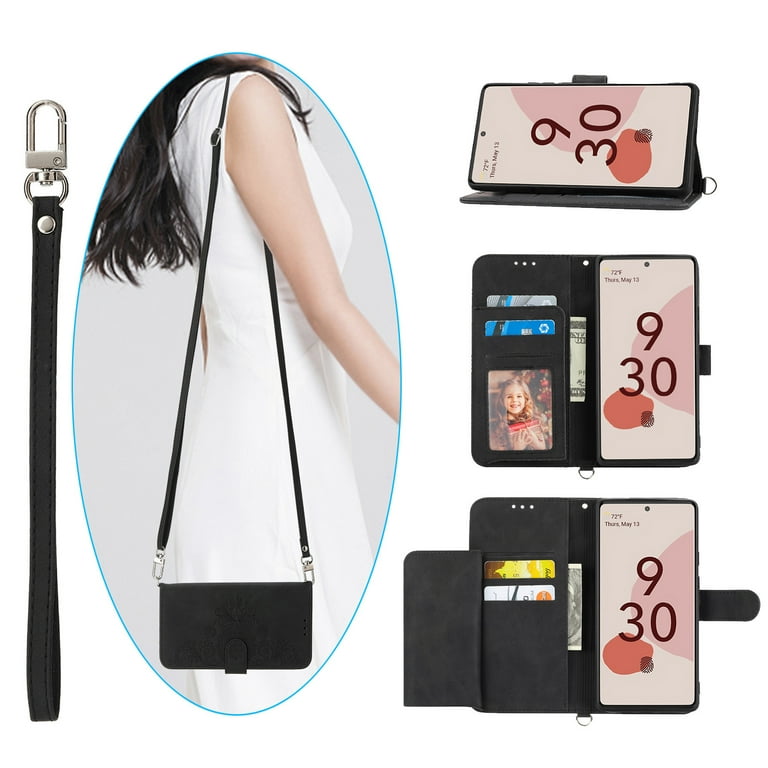 Leather Cross-Body or Shoulder Strap for Phone Case - Hand and