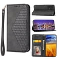 thumbnail image 1 of Mantto Wallet Phone Case for Samsung Galaxy A53 5G (6.5 inch),for Women Men,Premium PU Leather Magnetic Closure Flip Cover Credit Card Slots Kickstand Protective Case with Wrist Strap,Black, 1 of 9