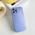 thumbnail image 1 of Mantto for iPhone 13 6.1 inch, Pure Girl Style Sweet Solid Color Simple Case, Soft TPU Camera Protection Raised Lip Anti-scratch Case, Purple, 1 of 6