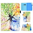thumbnail image 1 of Mantto iPad 10th Generation Case 10.9", Cute Patterned Slim Multi-Angle Viewing Folio Magnetic Stand Wallet Card Slot with Auto Sleep Wake Smart Cover for 10.9” iPad 10th Gen 2022, Colorful Tree, 1 of 8