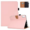 thumbnail image 1 of Mantto iPad 10th Generation Case 10.9 Inch, Fabric Art Slim Multi-Angle Viewing Folio Magnetic Stand Wallet Card Slot with Auto Sleep Wake Smart Cover for 10.9” iPad 10th Gen 2022 Release, Pink, 1 of 9