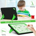 thumbnail image 1 of Mantto for iPad 9/8/7 Generation 10.2 inch 2021 & 2020 and 2019 version ,kids protection,Duty Shock Resistant Rugged Protection case,with Kickstand for Kids Boys Childrenipad,Black+Green, 1 of 7
