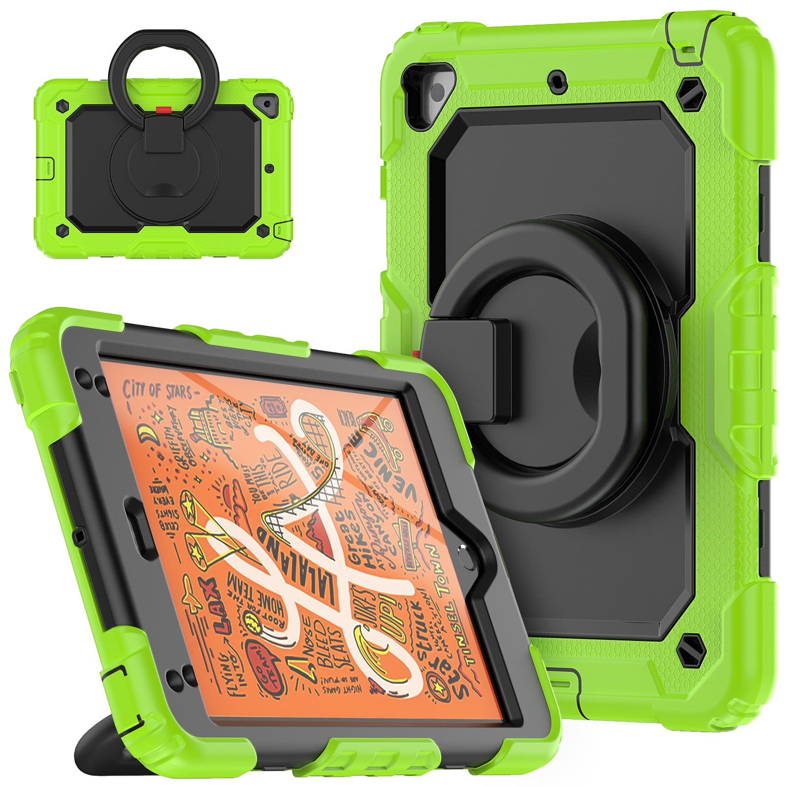 ipad mini for backpacking Shellbox Case Air 4th/5th Generation 2022-2020, Waterproof Dustproof Shockproof Case with 360° Full-Body Protection,Lanyard and Kickstand : Electronics an adjustable support stand for stable desktop use Sling bag suggestions for iPad